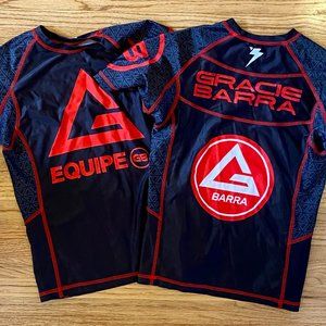 Gracie Barra short sleeve rash guards